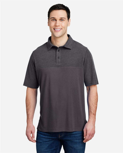 Men's Fusion ChromaSoftÂ™ Colorblock Polo