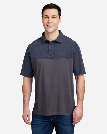 Men's Fusion ChromaSoftÂ™ Colorblock Polo