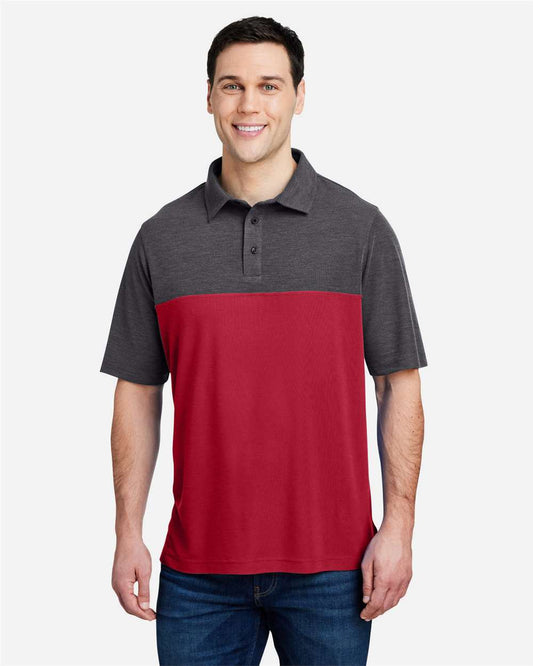 Men's Fusion ChromaSoftÂ™ Colorblock Polo
