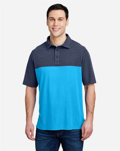Men's Fusion ChromaSoftÂ™ Colorblock Polo
