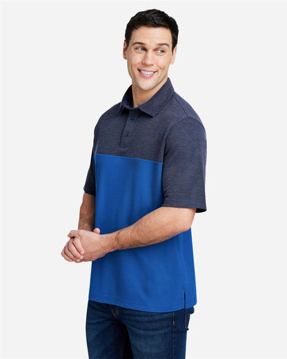Men's Fusion ChromaSoftÂ™ Colorblock Polo