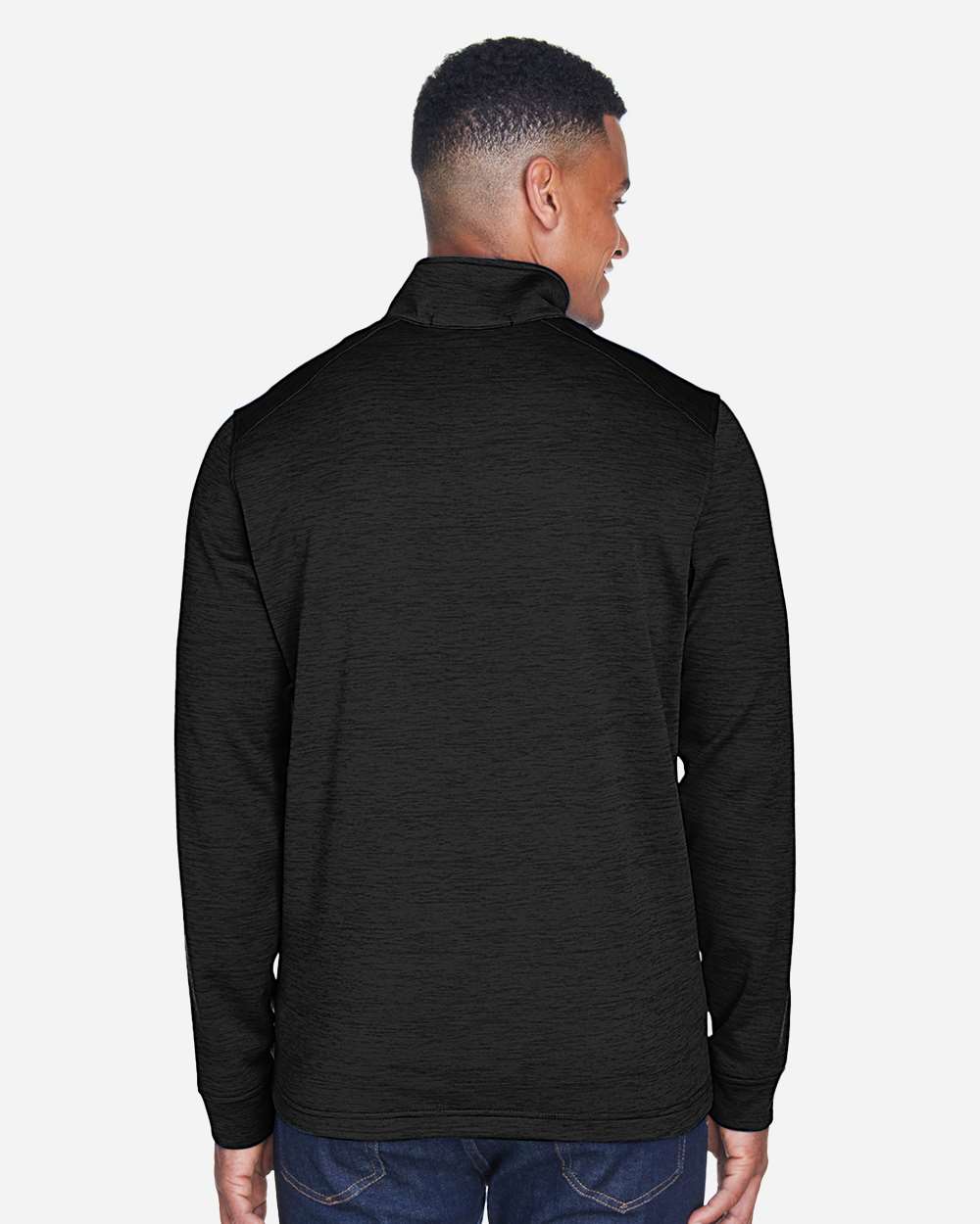 Men's Newbury MÃ©lange Fleece Quarter-Zip Pullover