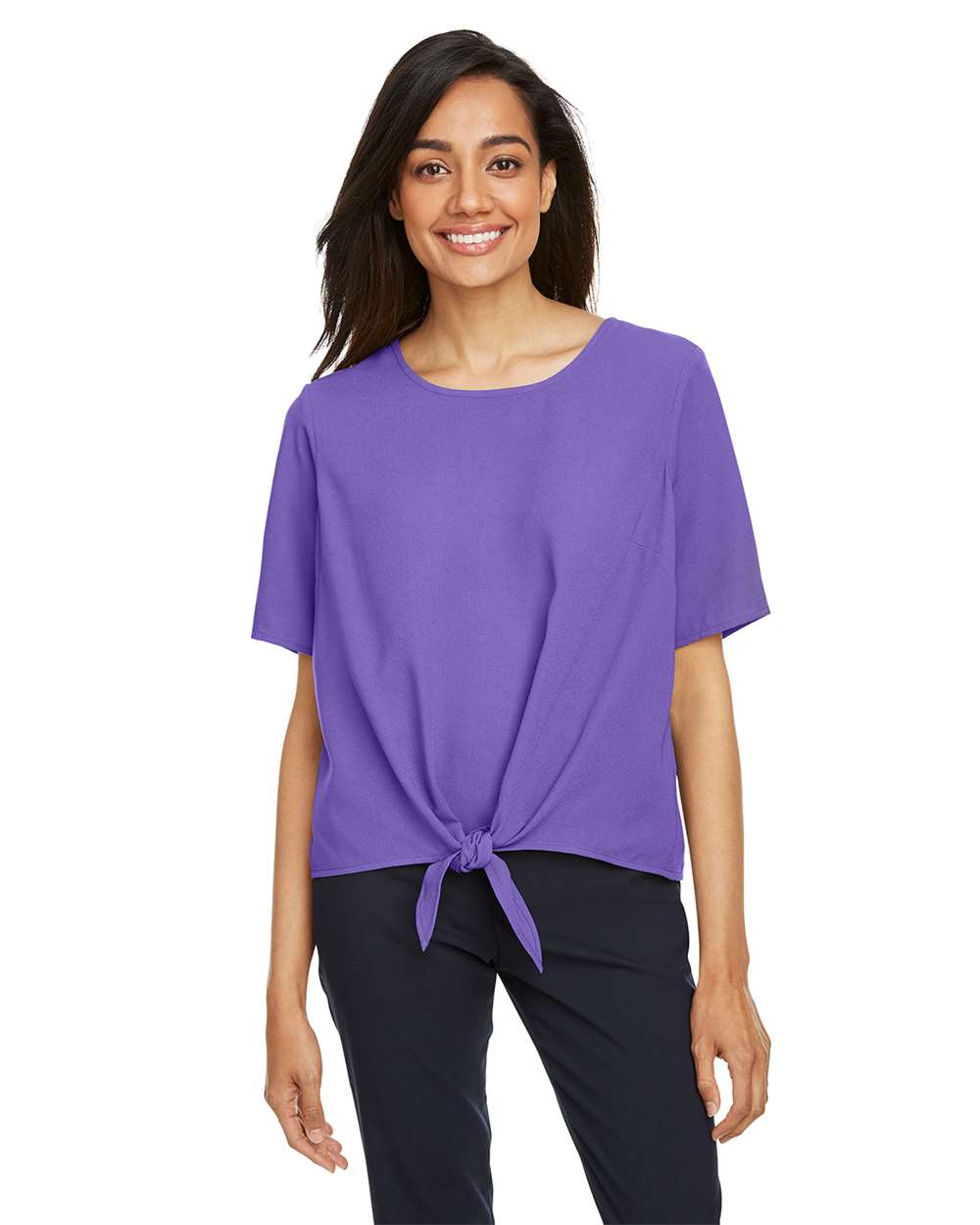 Women's Perfect FitÂ™ Tie Front Blouse