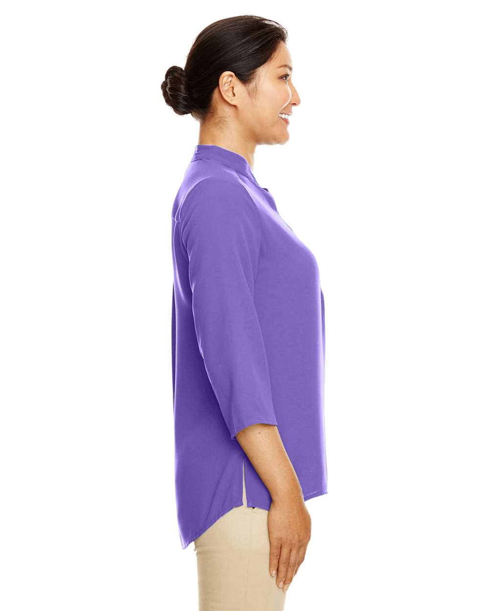 Women's Perfect FitÂ™  Three-Quarter Sleeve Crepe Tunic
