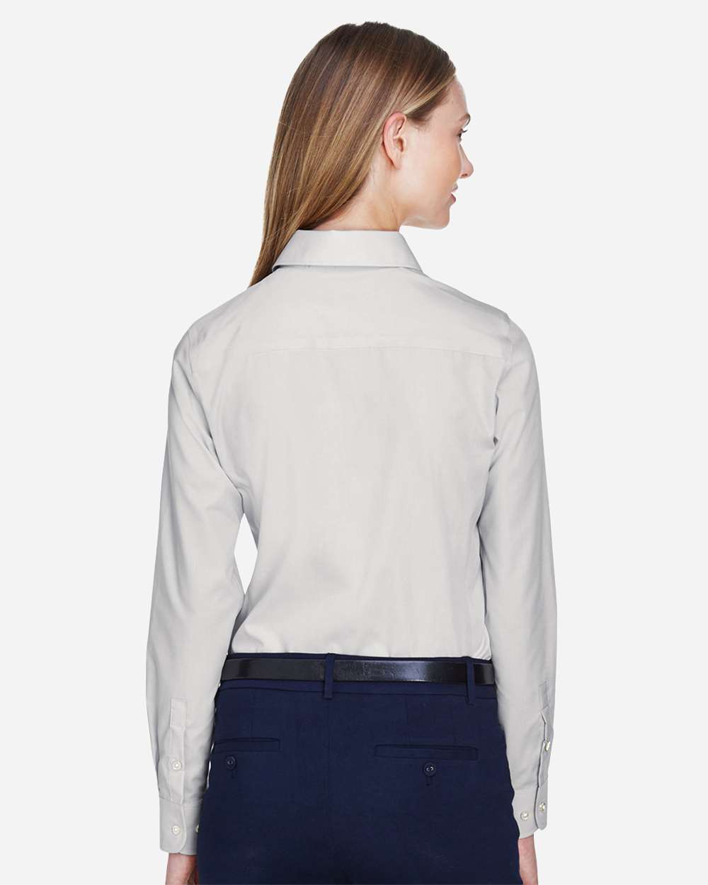 Women's Crown CollectionÂ® Broadcloth Woven Dress Shirt