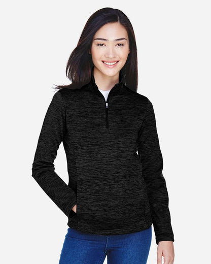 Women's Newbury MÃ©lange Fleece Quarter-Zip Pullover