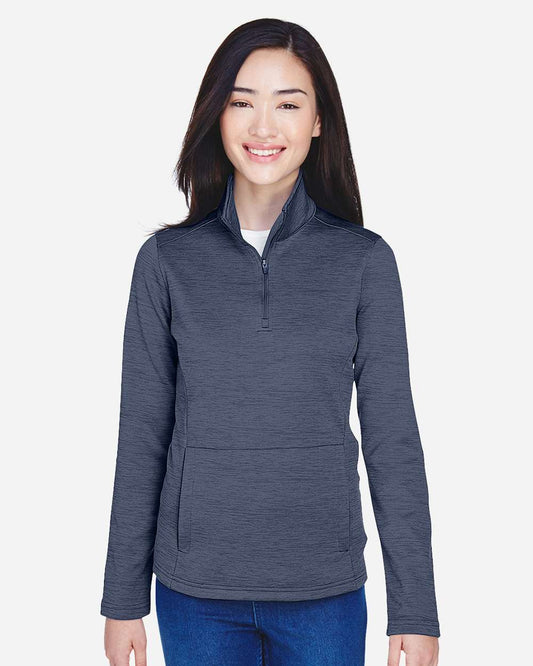 Women's Newbury MÃ©lange Fleece Quarter-Zip Pullover