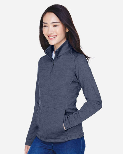 Women's Newbury MÃ©lange Fleece Quarter-Zip Pullover