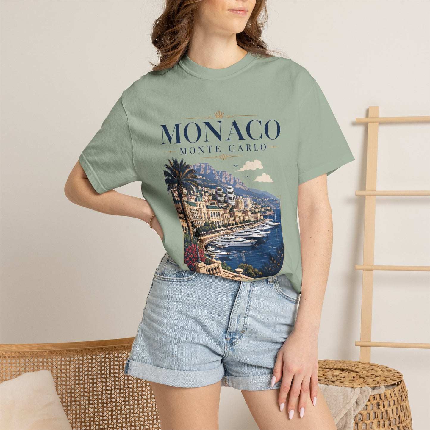 Monaco Monte Carlo – Luxury Coast | Premium Summer Tee