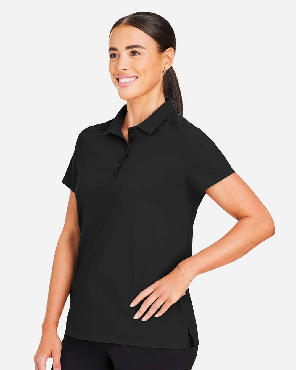 Women's CrownLux PerformanceÂ® Windsor Welded Polo