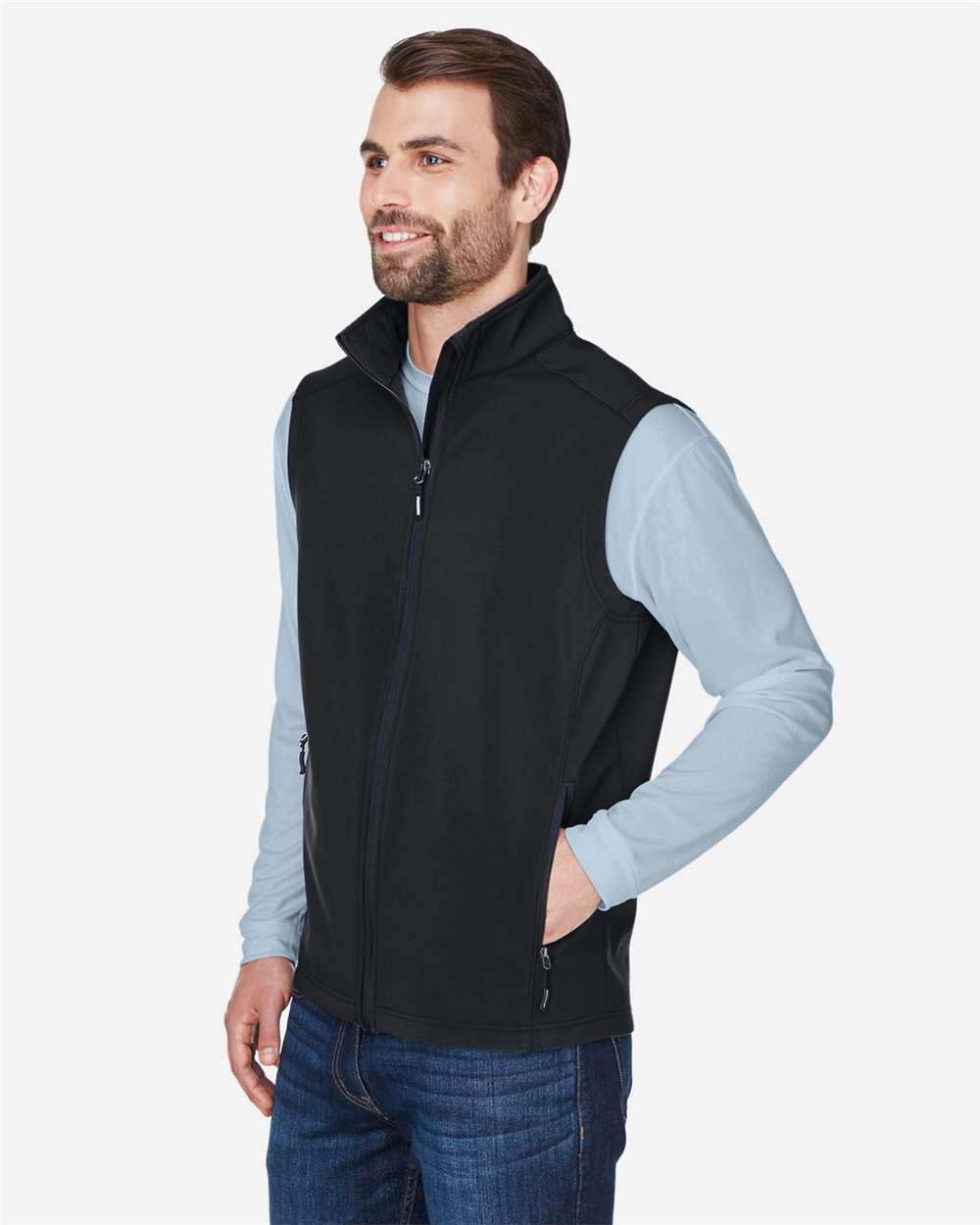 Men's Cruise Two-Layer Fleece Bonded Soft Shell Vest