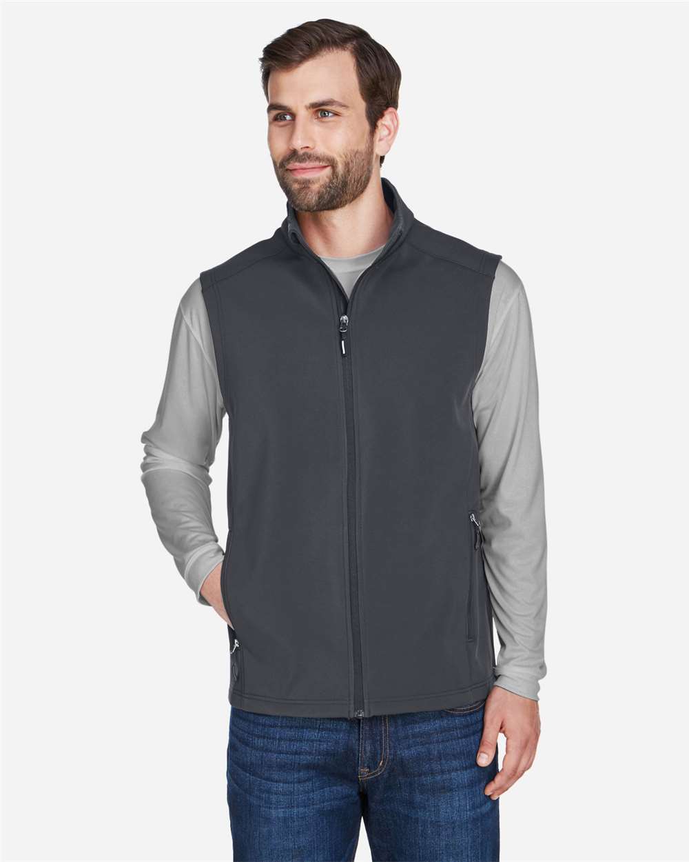 Men's Cruise Two-Layer Fleece Bonded Soft Shell Vest