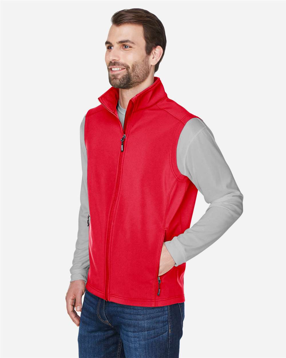 Men's Cruise Two-Layer Fleece Bonded Soft Shell Vest
