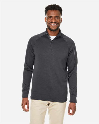 Unisex Fusion ChromaSoftÂ™ Fleece Quarter-Zip Pullover