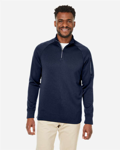 Unisex Fusion ChromaSoftÃ‚â„¢ Fleece Quarter-Zip Pullover