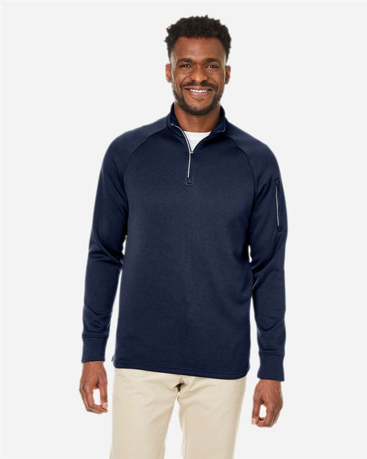 Unisex Fusion ChromaSoftÂ™ Fleece Quarter-Zip Pullover