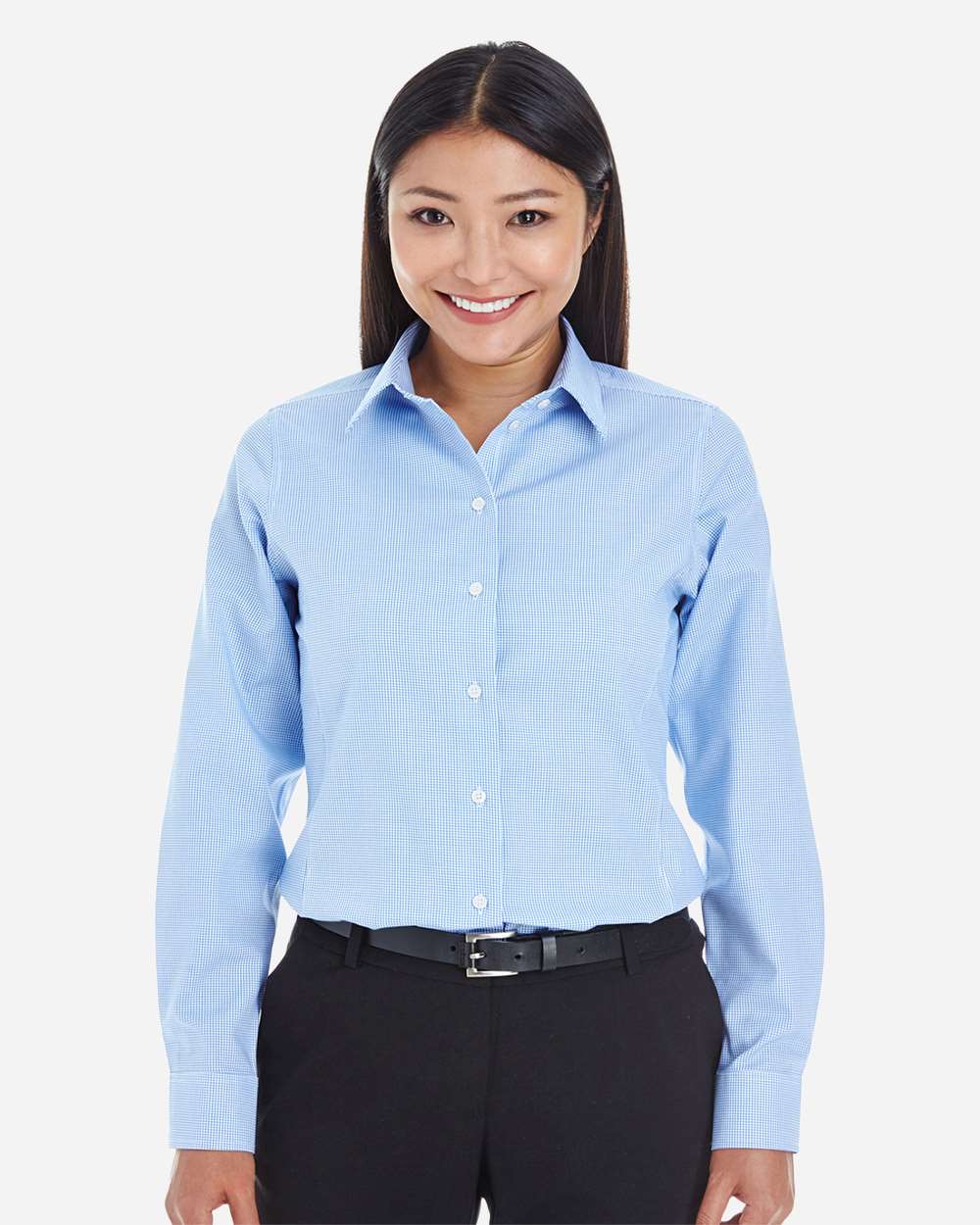 Women's Crown CollectionÂ® Royal Dobby Woven Dress Shirt