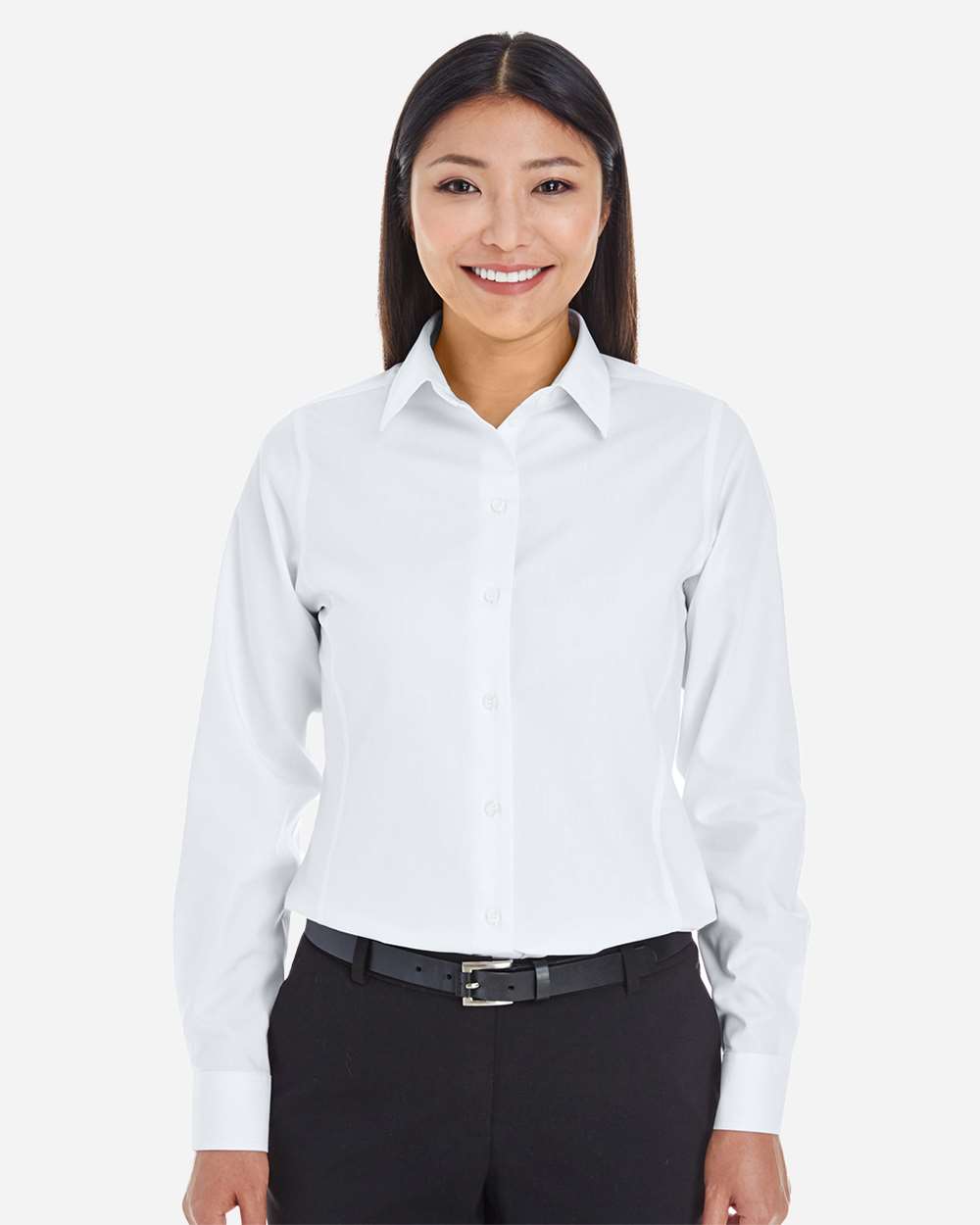 Women's Crown CollectionÂ® Royal Dobby Woven Dress Shirt