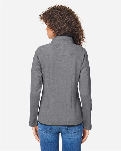 Women's Venture Heathered Stripe Full-Zip