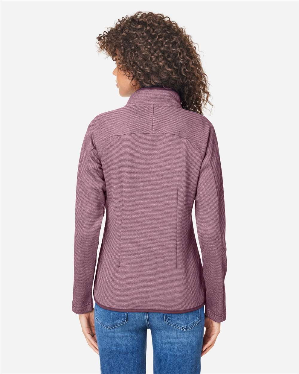 Women's Venture Heathered Stripe Full-Zip