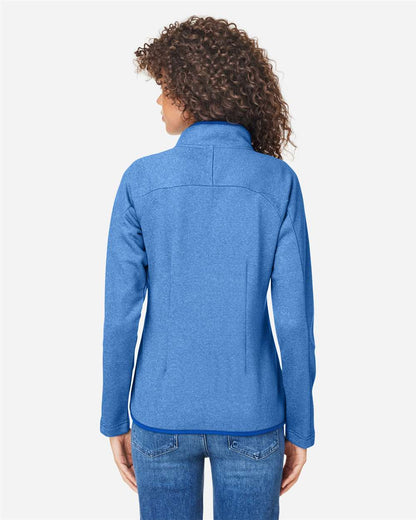 Women's Venture Heathered Stripe Full-Zip