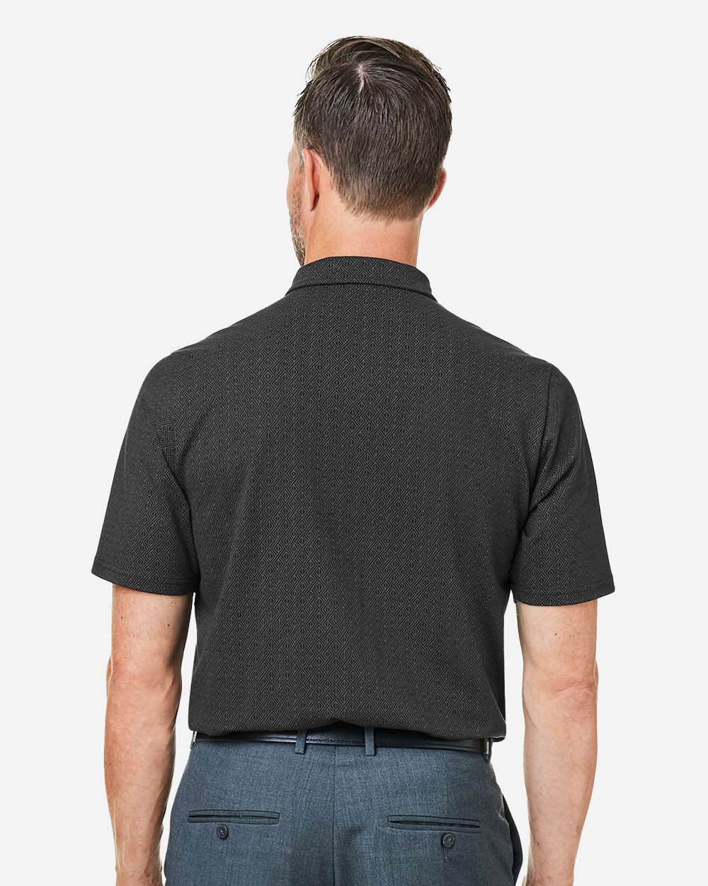 Men's Crownlux PerformanceÂ® Geo Polo