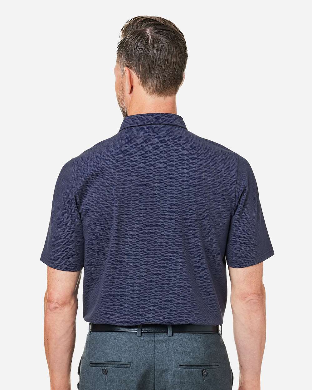 Men's Crownlux PerformanceÂ® Geo Polo