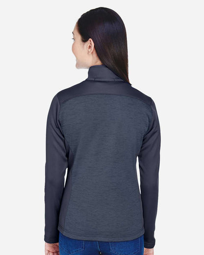 Women's Newbury Colorblock MÃ©lange Fleece Full-Zip Jacket
