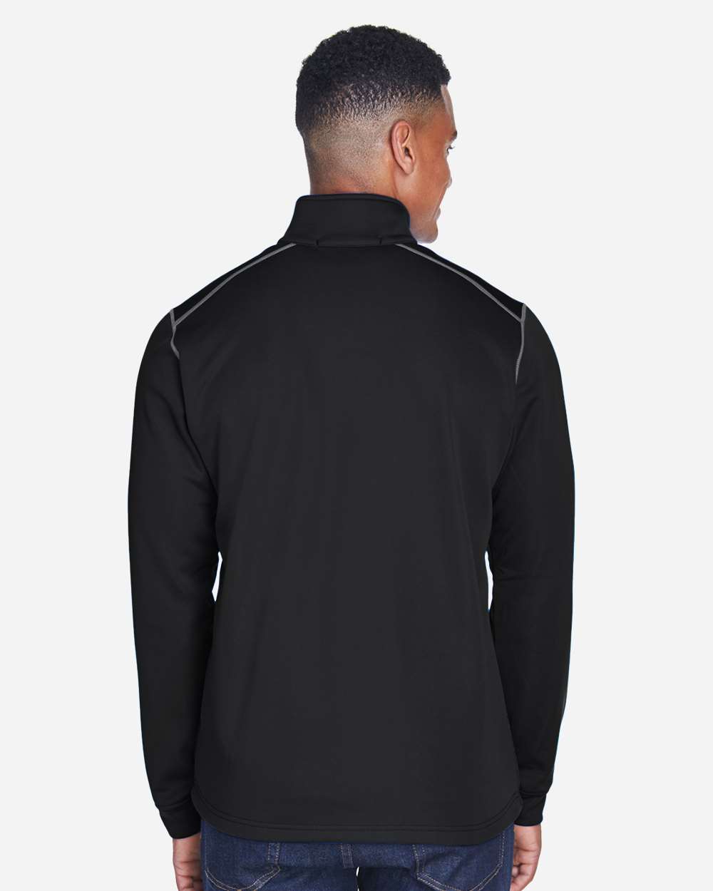 Men's Newbury Colorblock MÃ©lange Fleece Full-Zip jacket