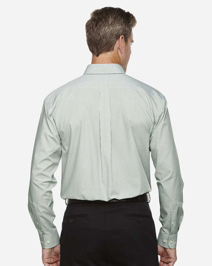 Men's Crown CollectionÂ® Banker Stripe Woven Dress Shirt