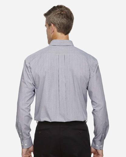 Men's Crown CollectionÂ® Banker Stripe Woven Dress Shirt
