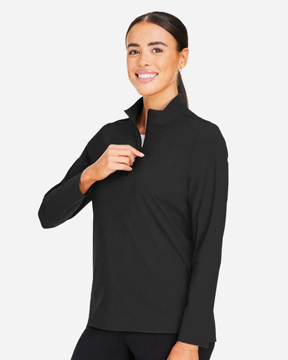 Women's CrownLux PerformanceÂ® Windsor Welded Quarter-Zip Pullover