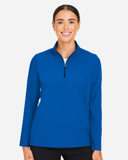 Women's CrownLux PerformanceÂ® Windsor Welded Quarter-Zip Pullover