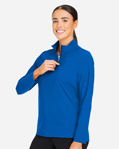 Women's CrownLux PerformanceÂ® Windsor Welded Quarter-Zip Pullover