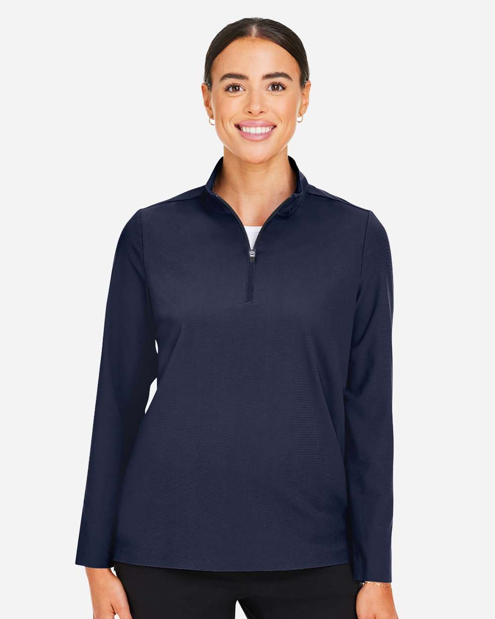 Women's CrownLux PerformanceÂ® Windsor Welded Quarter-Zip Pullover
