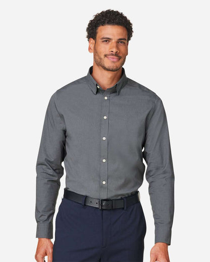 Men's CrownLux PerformanceÂ® Spencer Poplin Dress Shirt
