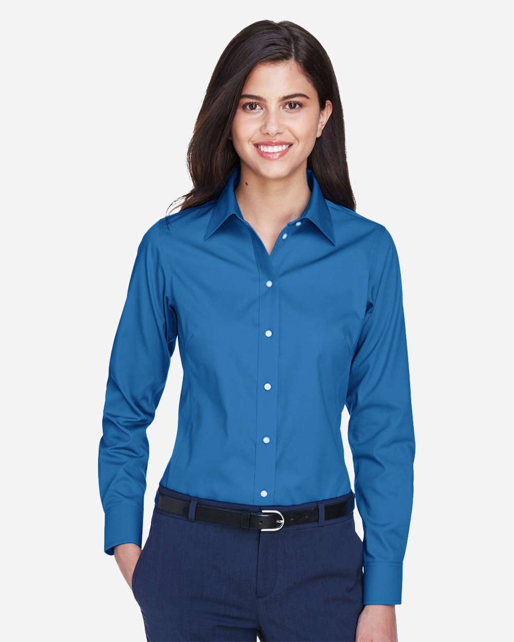 Women's Crown CollectionÂ® Oxford Woven Dress Shirt