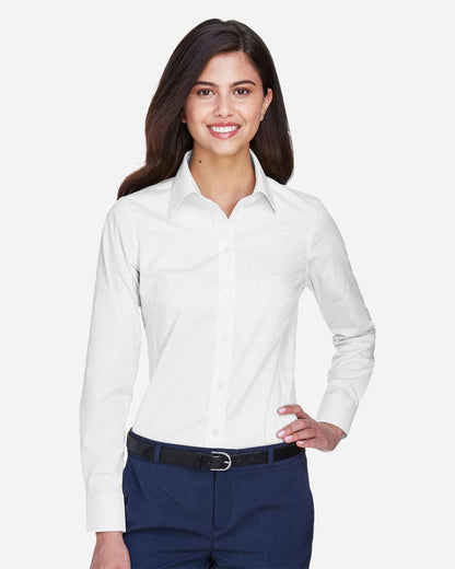 Women's Crown CollectionÂ® Oxford Woven Dress Shirt