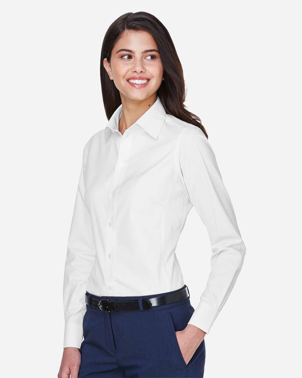 Women's Crown CollectionÂ® Oxford Woven Dress Shirt