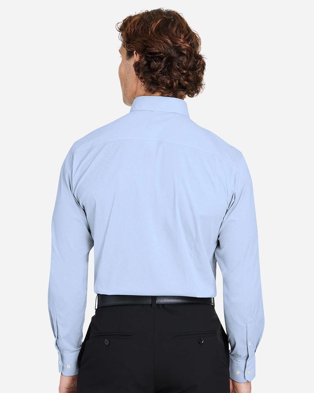 Men's CrownLux PerformanceÂ® Microstripe Dress Shirt