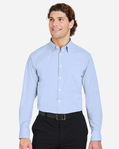 Men's CrownLux PerformanceÂ® Microstripe Dress Shirt