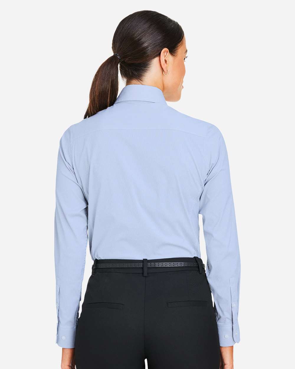 Women's CrownLux PerformanceÂ® Microstripe Dress Shirt