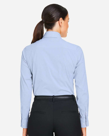 Women's CrownLux PerformanceÂ® Microstripe Dress Shirt