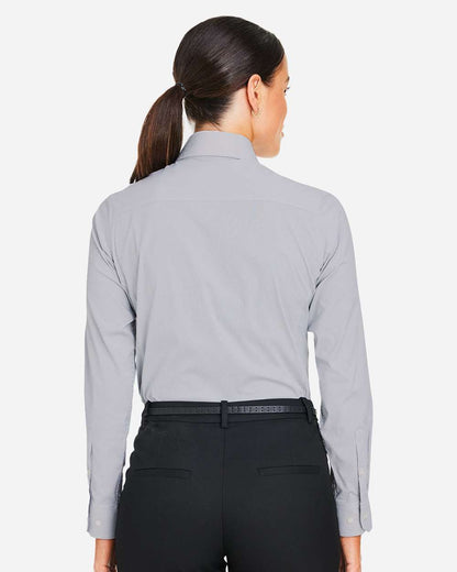 Women's CrownLux PerformanceÂ® Microstripe Dress Shirt