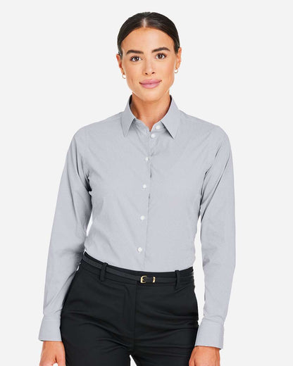 Women's CrownLux PerformanceÂ® Microstripe Dress Shirt