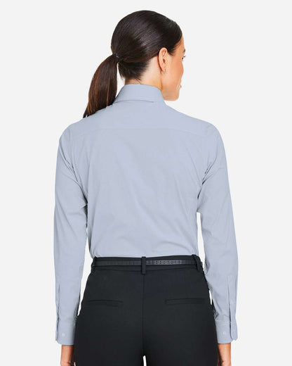Women's CrownLux PerformanceÂ® Microstripe Dress Shirt