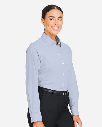 Women's CrownLux PerformanceÂ® Microstripe Dress Shirt