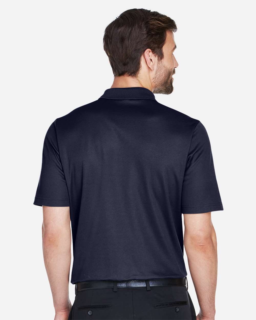 Men's Tall CrownLux PerformanceÂ® Plaited Polo