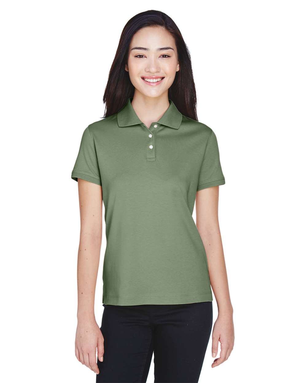 Women's Perfect Pima Interlock Polo