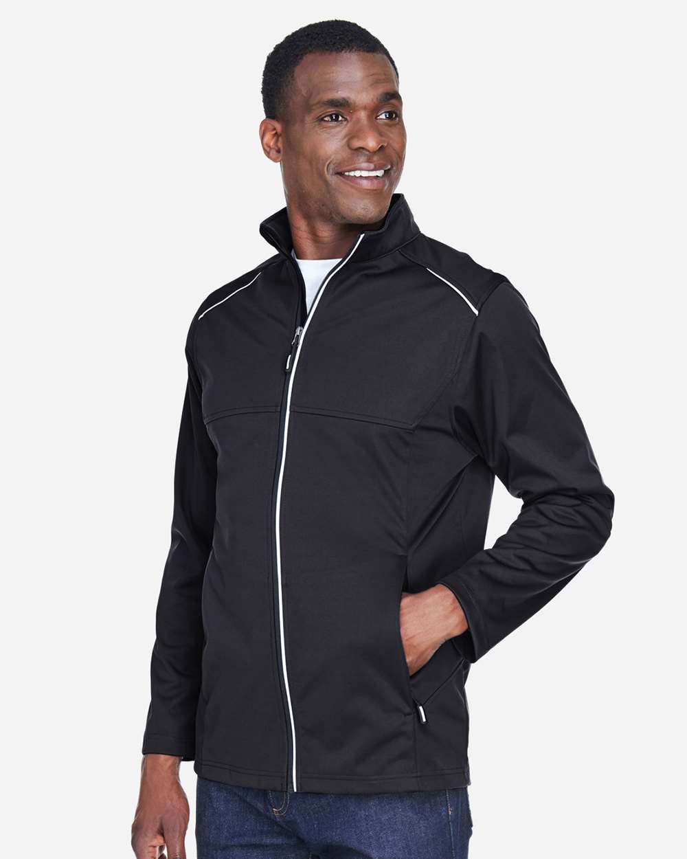 Men's Tall Techno Lite Three-Layer Knit Tech-Shell